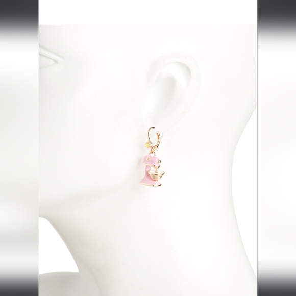 Betsey JohnsonSpring Bunny Cupcake Mismatch Drop Earrings - Picture 2 of 14